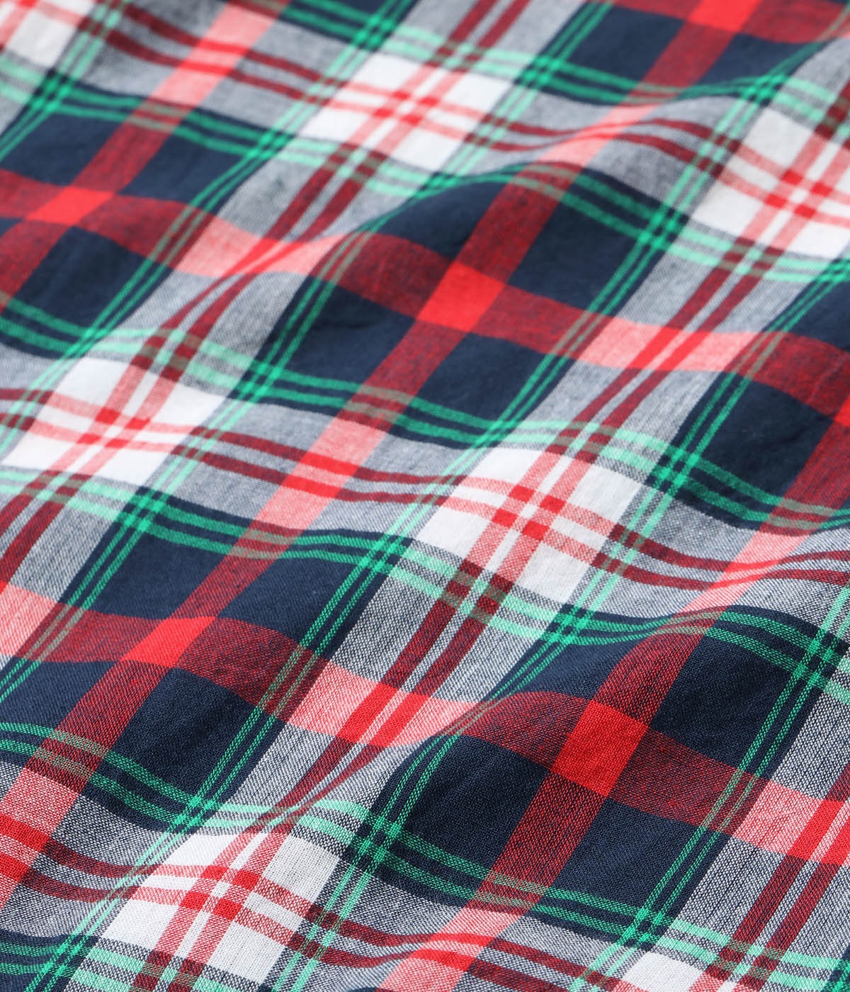 Lot No. SC29737 / MADRAS CHECK OPEN SHIRT