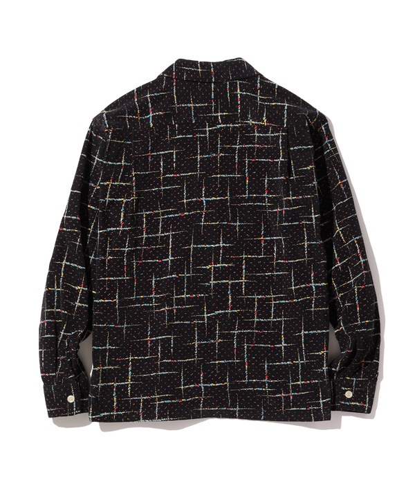 Lot No. SE28972 / Mid 1950s Style Corduroy Sports Shirt SPLASH