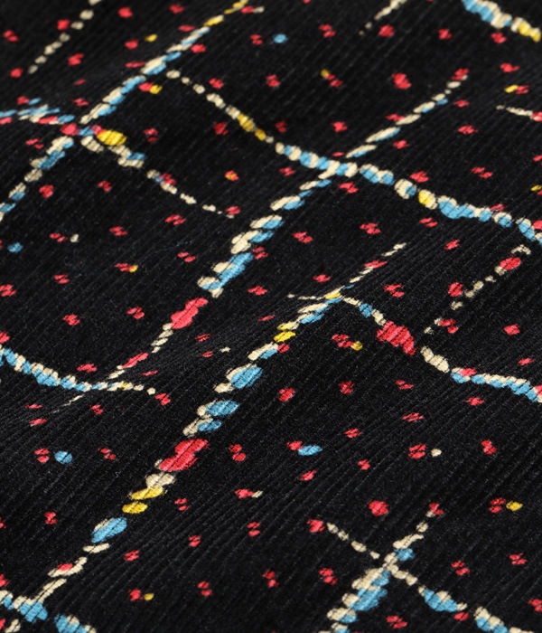 Lot No. SE28972 / Mid 1950s Style Corduroy Sports Shirt SPLASH