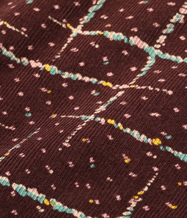 Lot No. SE28972 / Mid 1950s Style Corduroy Sports Shirt SPLASH