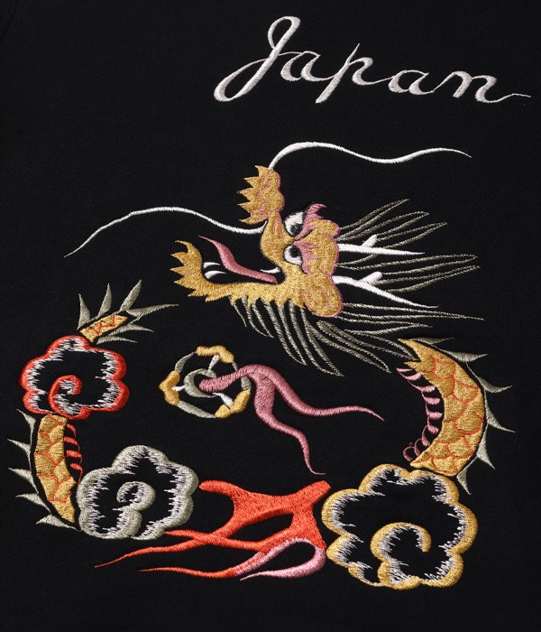 Lot No. TT69301 / SUKA HOODED PARKA EMBROIDERED ��DRAGON��