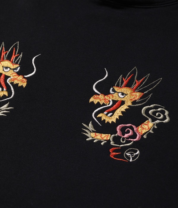 Lot No. TT69301 / SUKA HOODED PARKA EMBROIDERED ��DRAGON��