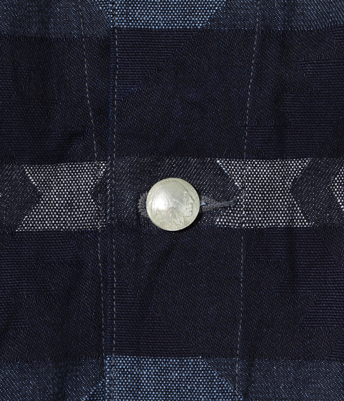 Lot No. SC15501 / NATIVE AMERICAN COTTON JACQUARD JACKET