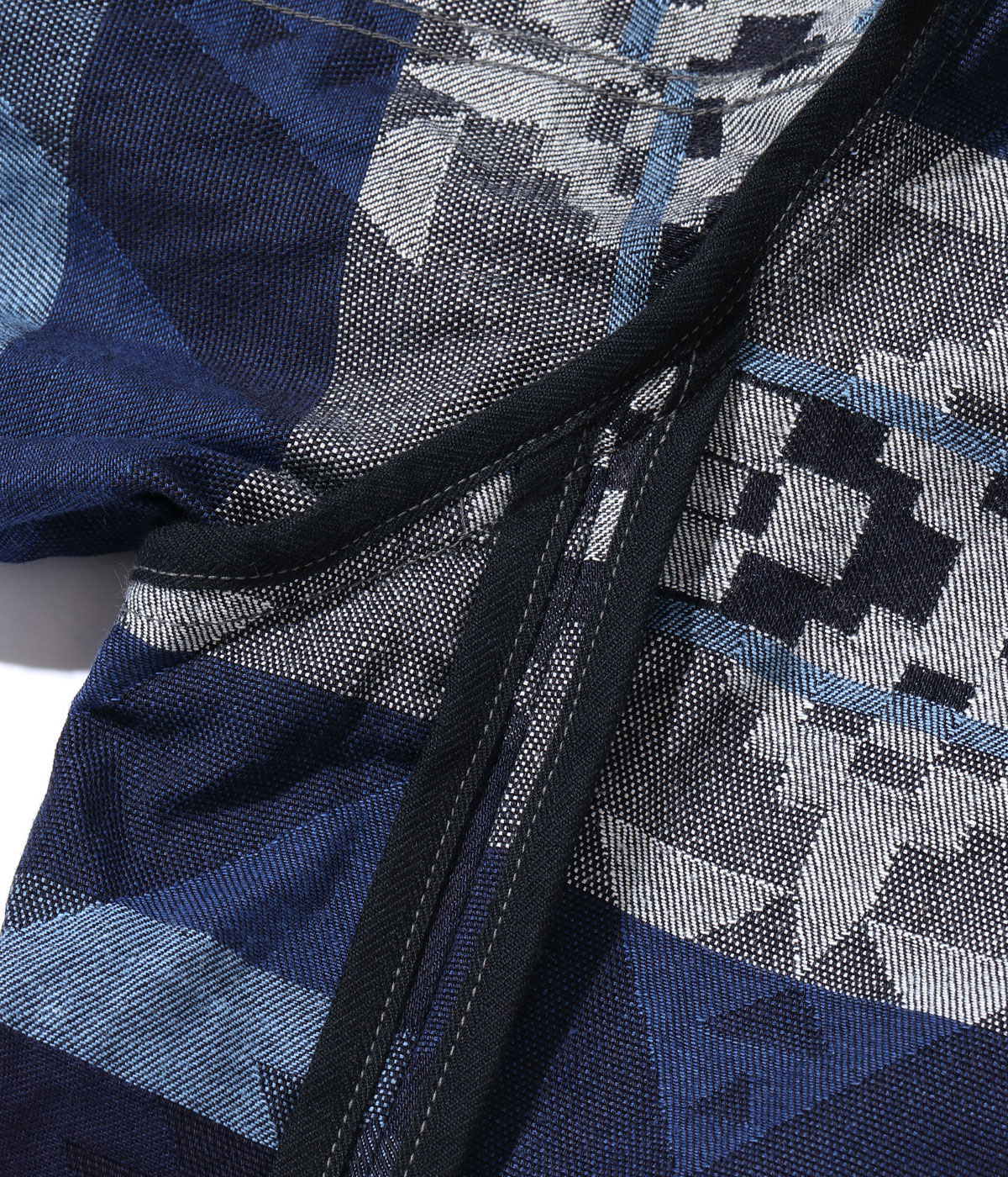 Lot No. SC15501 / NATIVE AMERICAN COTTON JACQUARD JACKET