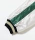 Lot No. TT15975-119 / Mid 1950s Style Velveteen (Two-tone) �� Acetate Souvenir Jacket ��WHITE TIGER�� �� ��GOLD DRAGON��