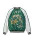 Lot No. TT15975-119 / Mid 1950s Style Velveteen (Two-tone) �� Acetate Souvenir Jacket ��WHITE TIGER�� �� ��GOLD DRAGON��