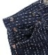 2025ǯ78 / Lot No. SC51443 / FICTION ROMANCE 9oz. WABASH STRIPE ZIP FLY SHORTS