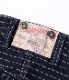 2025ǯ78 / Lot No. SC51443 / FICTION ROMANCE 9oz. WABASH STRIPE ZIP FLY SHORTS