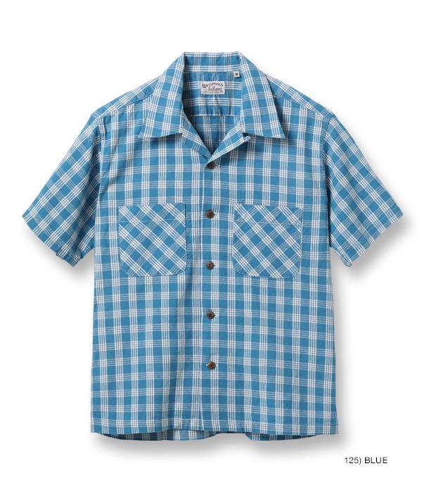 Lot No. SS39127 / WATUMULL'S PALAKA CHECK SHIRT