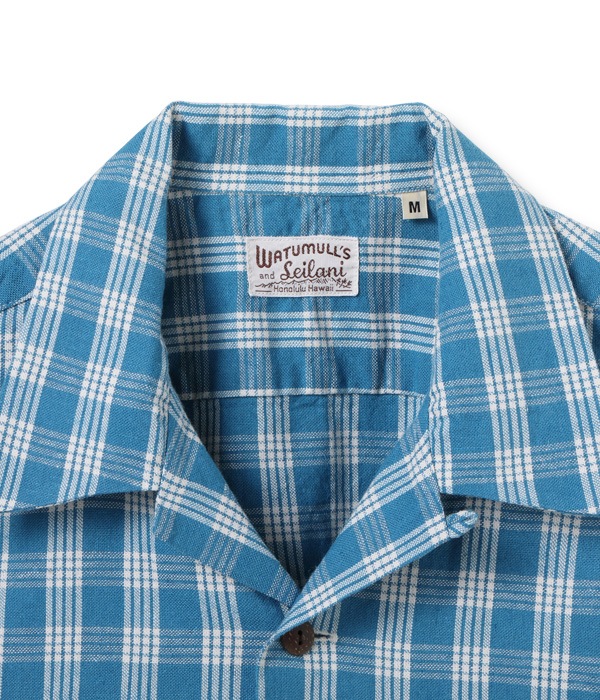 Lot No. SS39127 / WATUMULL'S PALAKA CHECK SHIRT