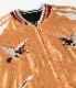 Lot No. TT15682-119 / Early 1950s Style Acetate Souvenir Jacket ��WHITE DRAGON�� �� ��EAGLE��