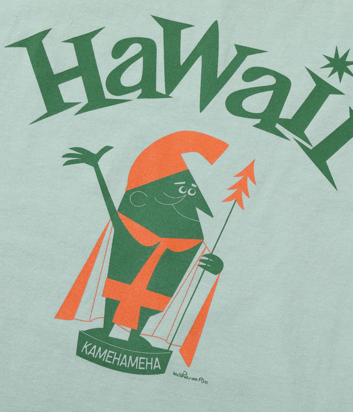 Lot No. SS79568 / SUNSURF PRINT T-SHIRTS ��HAWAII�� by ������ʿ with MOOKIE