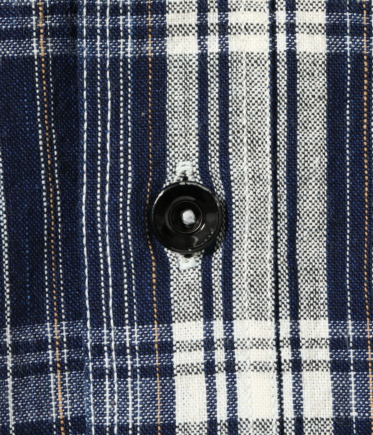 Lot No. SC29670 / FICTION ROMANCE 6oz. INDIGO CHECK WORK SHIRT