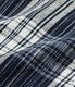 Lot No. SC29670 / FICTION ROMANCE 6oz. INDIGO CHECK WORK SHIRT