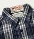 Lot No. SC29670 / FICTION ROMANCE 6oz. INDIGO CHECK WORK SHIRT