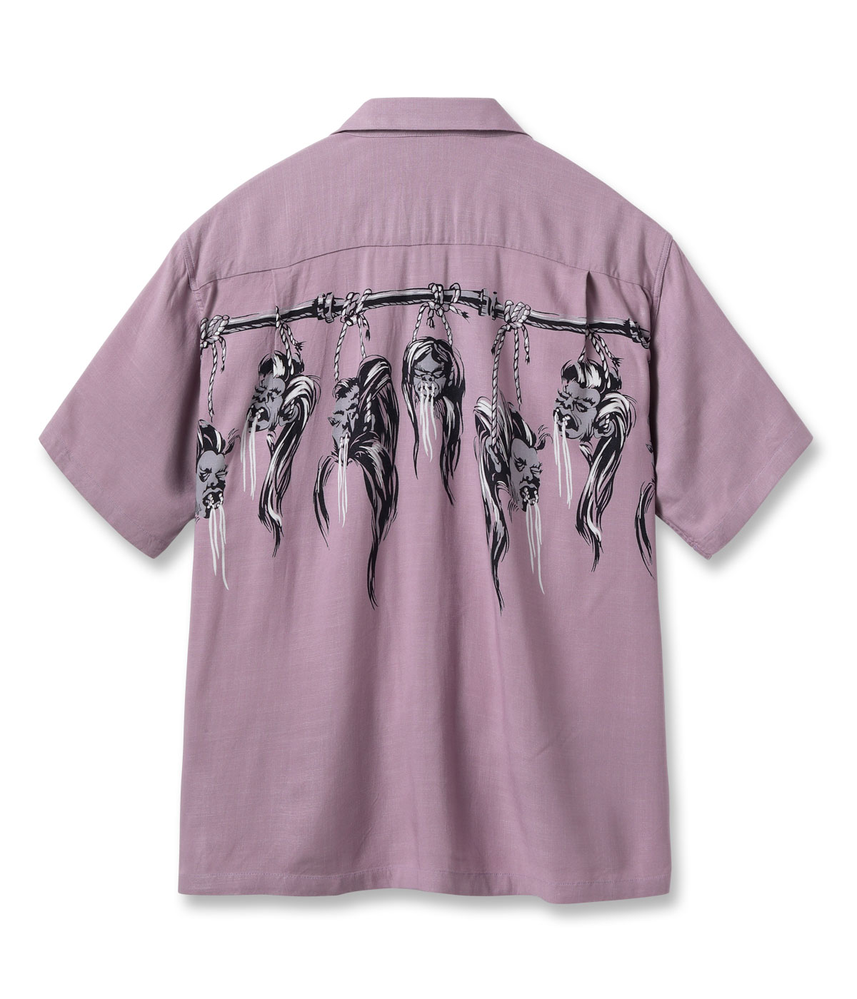 2026ǯ�ղ�����ͽ�� / Lot No. SH39705 / HOPSACK RAYON OPEN SHIRT ��SHRUNKEN HEAD��