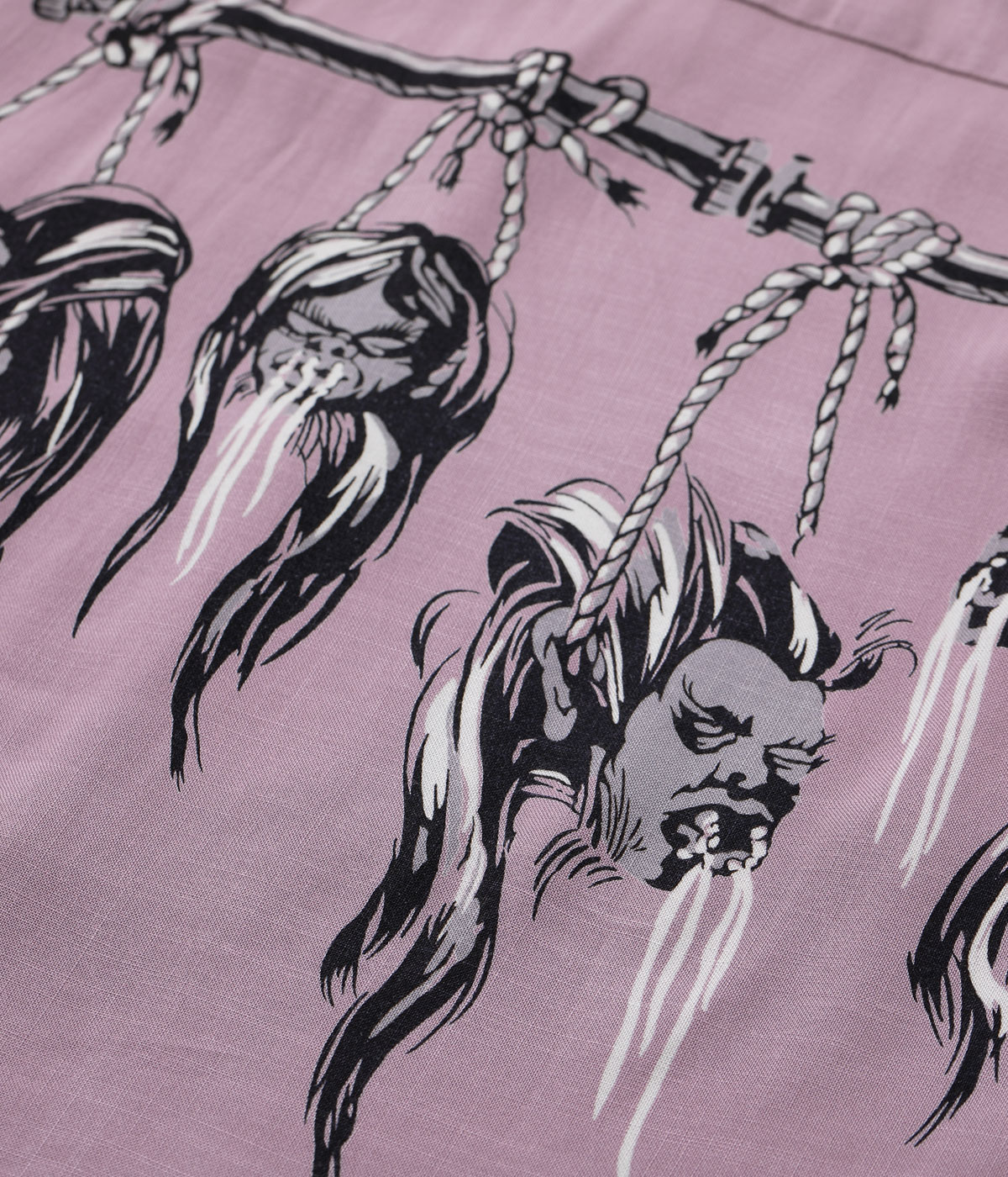 2026ǯ�ղ�����ͽ�� / Lot No. SH39705 / HOPSACK RAYON OPEN SHIRT ��SHRUNKEN HEAD��