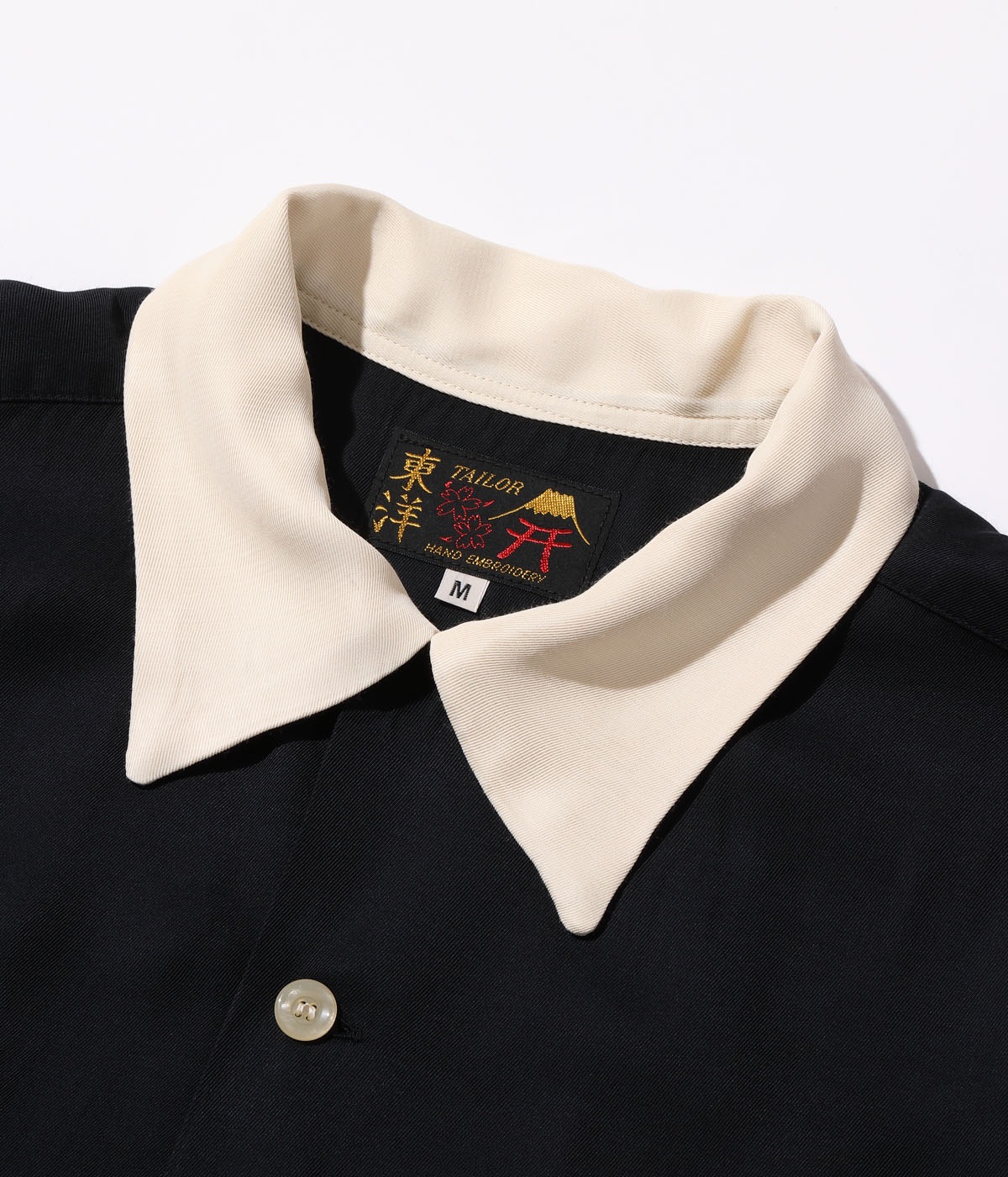 Lot No. TT39303 / SUKA BOWLING SHIRT DRAGON & JAPAN MAP