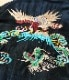Lot No. TT15545-119 / Early 1950s Style Acetate Souvenir Jacket EAGLE & DRAGON  GREEN DRAGON (AGING MODEL)