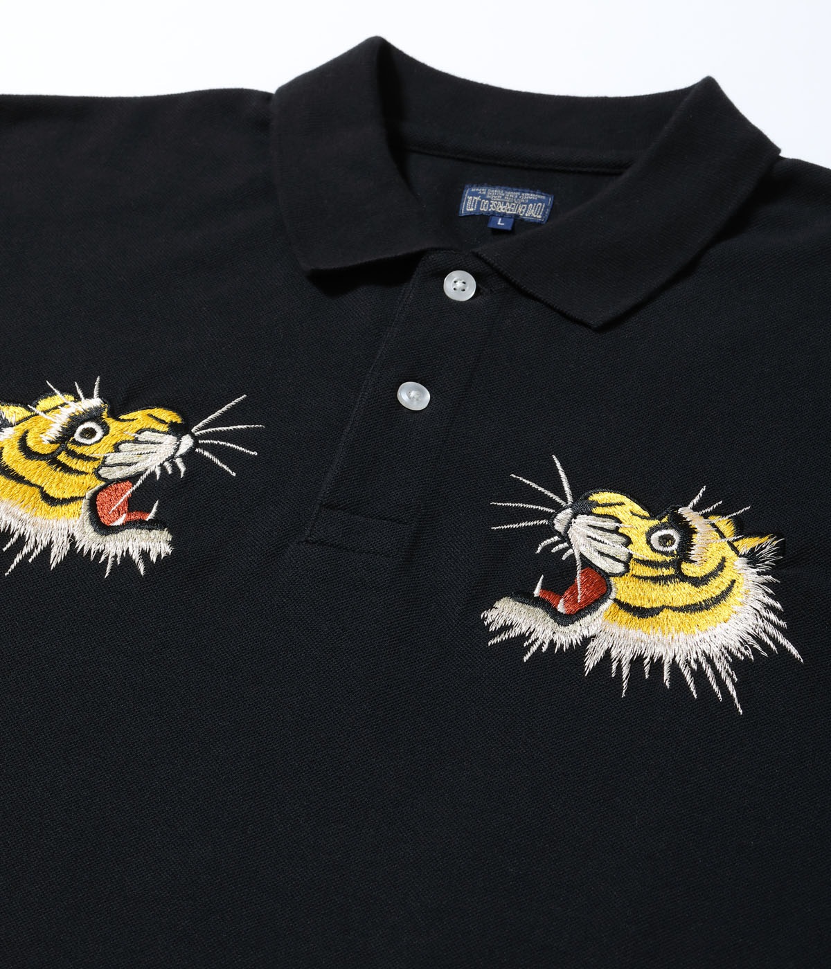 Lot No. TT79585 / SUKA POLO SHIRT EMBROIDERED TIGER
