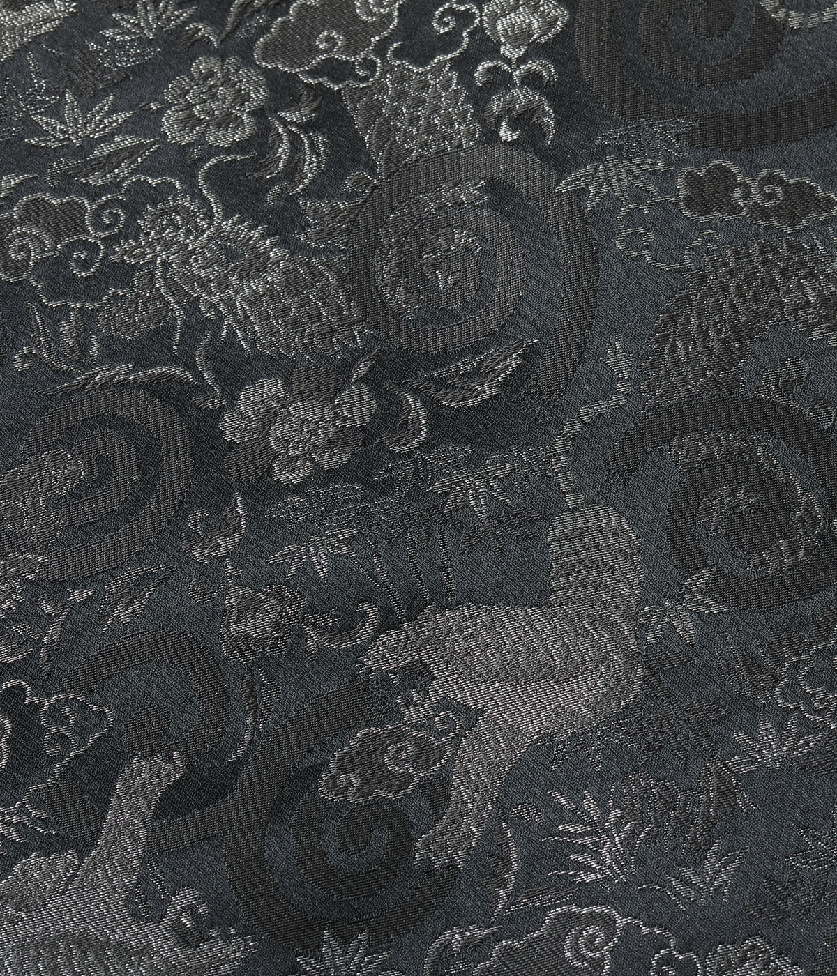 Lot No. TT15717-119 / Early 1950s Style Rayon Brocade  Acetate Souvenir Jacket TOYO ENTERPRISE 60th Anniversary Special Edition TIGER & DRAGON (BROCADE)  EAGLE