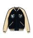 Lot No. TT15975-128 / Mid 1950s Style Velveteen (Two-tone) �� Acetate Souvenir Jacket ��BLUE EAGLE�� �� ��ROARING TIGER��