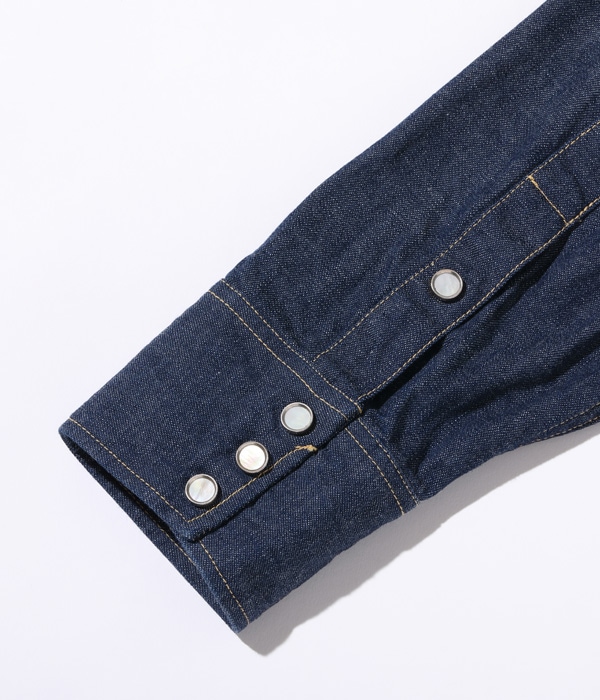 Lot No. SC28190 / BLUE DENIM WESTERN SHIRT