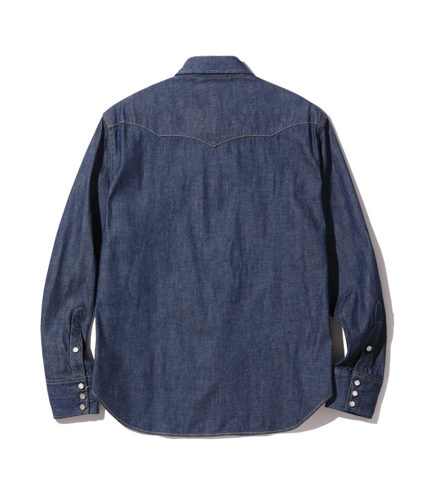 Lot No. SC28190 / BLUE DENIM WESTERN SHIRT