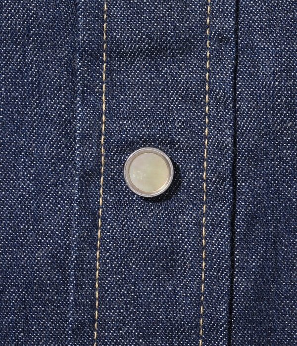 Lot No. SC28190 / BLUE DENIM WESTERN SHIRT