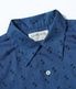Lot No. SC39511 / FICTION ROMANCE 3.5oz. INDIGO PRINT OPEN SHIRT