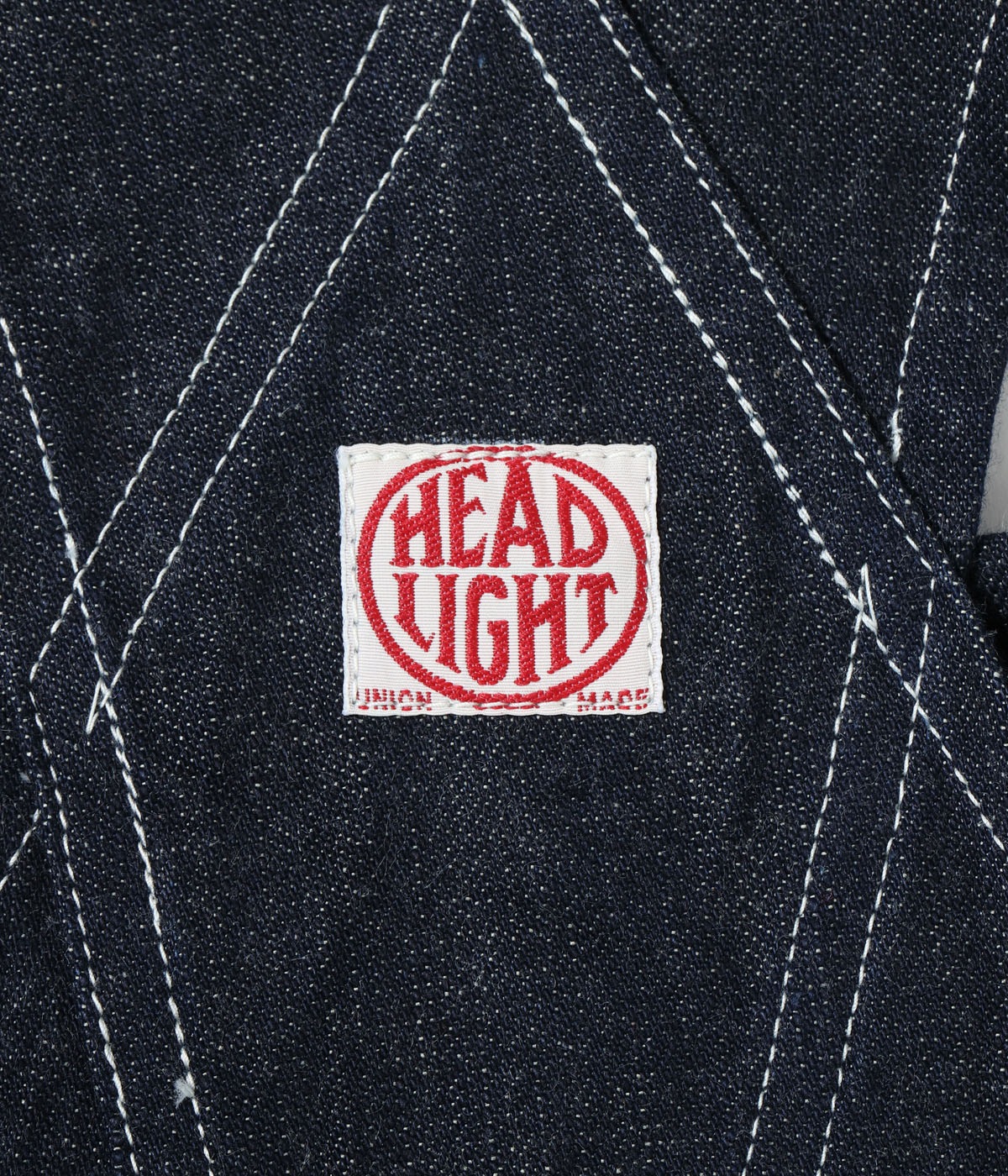 2025ǯ12������ͽ�� / Lot No. HD42611 / HEADLIGHT 9.5oz. SPECIAL WEAVE DENIM HIGH BACK OVERALLS