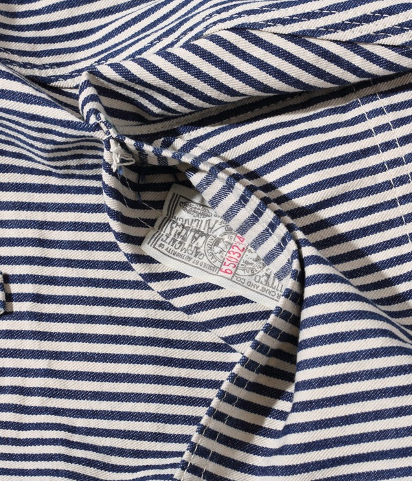Lot No. SC51842 / 11oz. HICKORY STRIPE WORK SHORTS