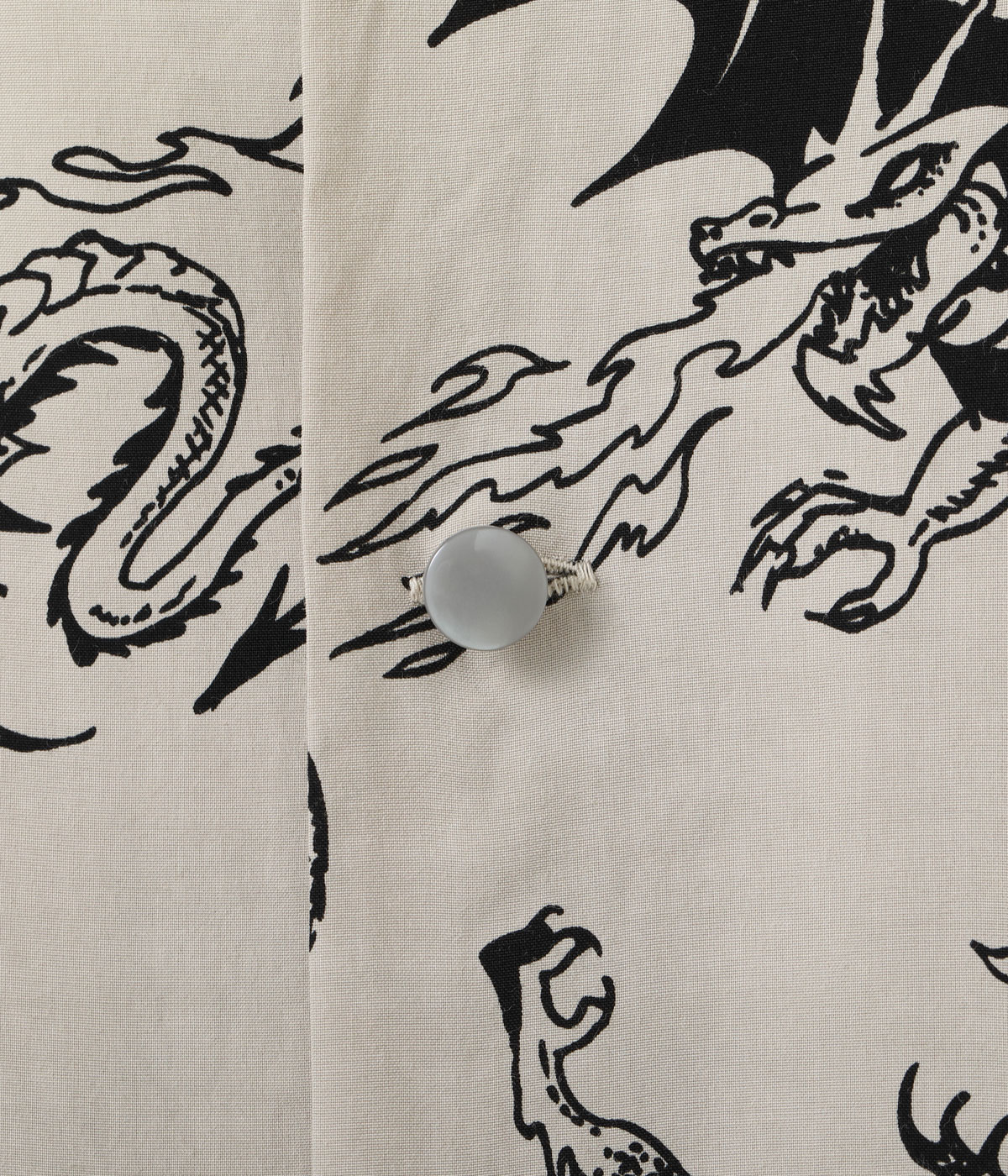 Lot No. SH39309 / HIGH DENSITY RAYON OPEN SHIRT RETURN OF THE DRAGON by VINCE RAY