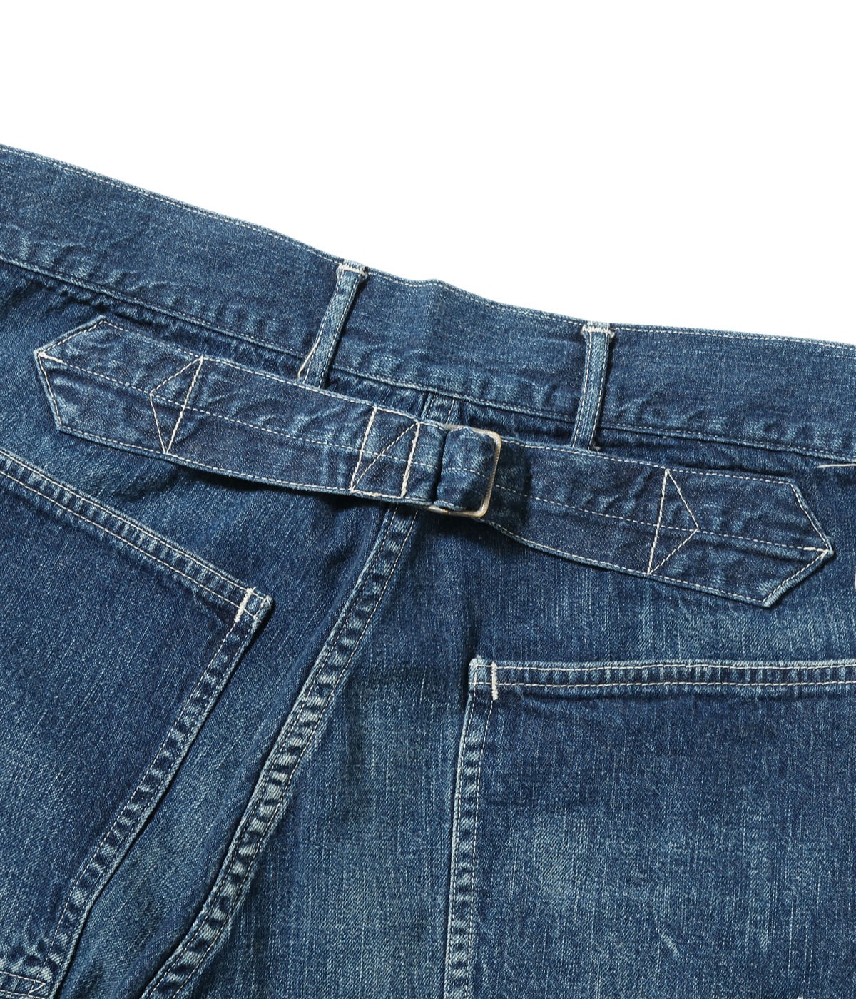 Lot No. BR41106H / TROUSERS, WORKING, DENIM VINTAGE WASHED