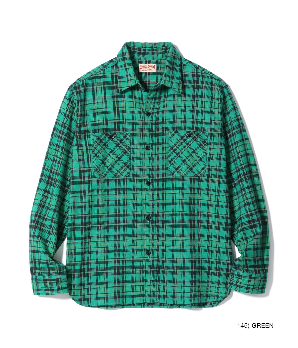 Lot No. SC29559 / TWILL CHECK WORK SHIRT