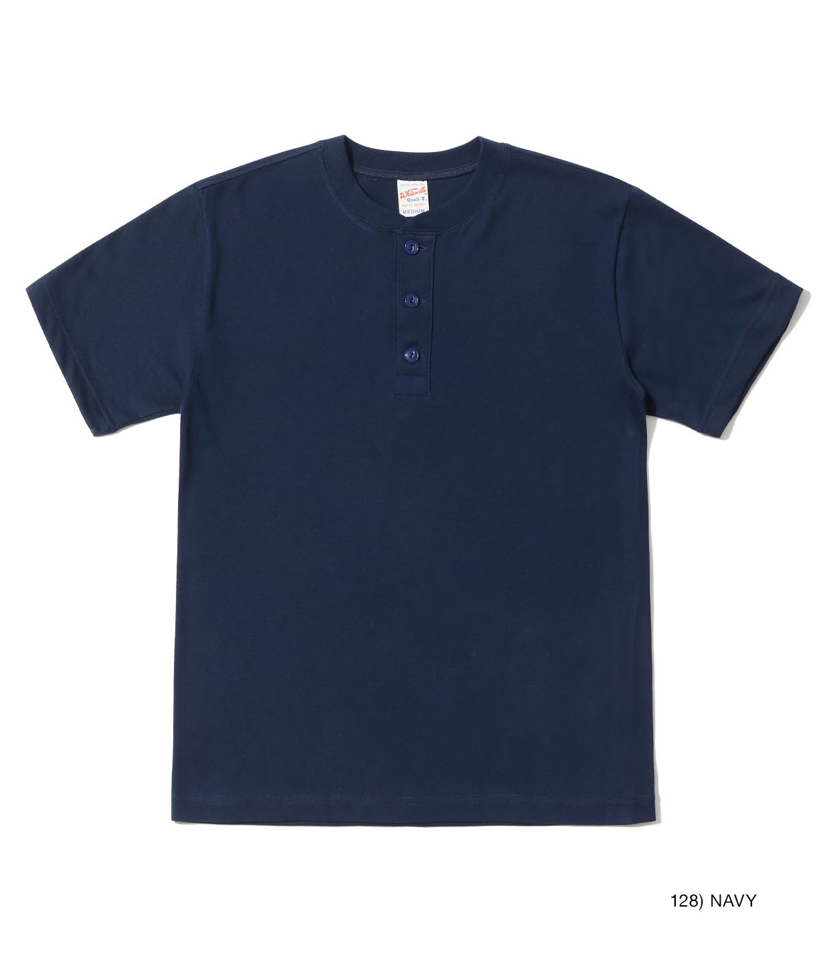 Lot No. WV79681 / WHITESVILLE HENLEY NECK PACK T-SHIRT