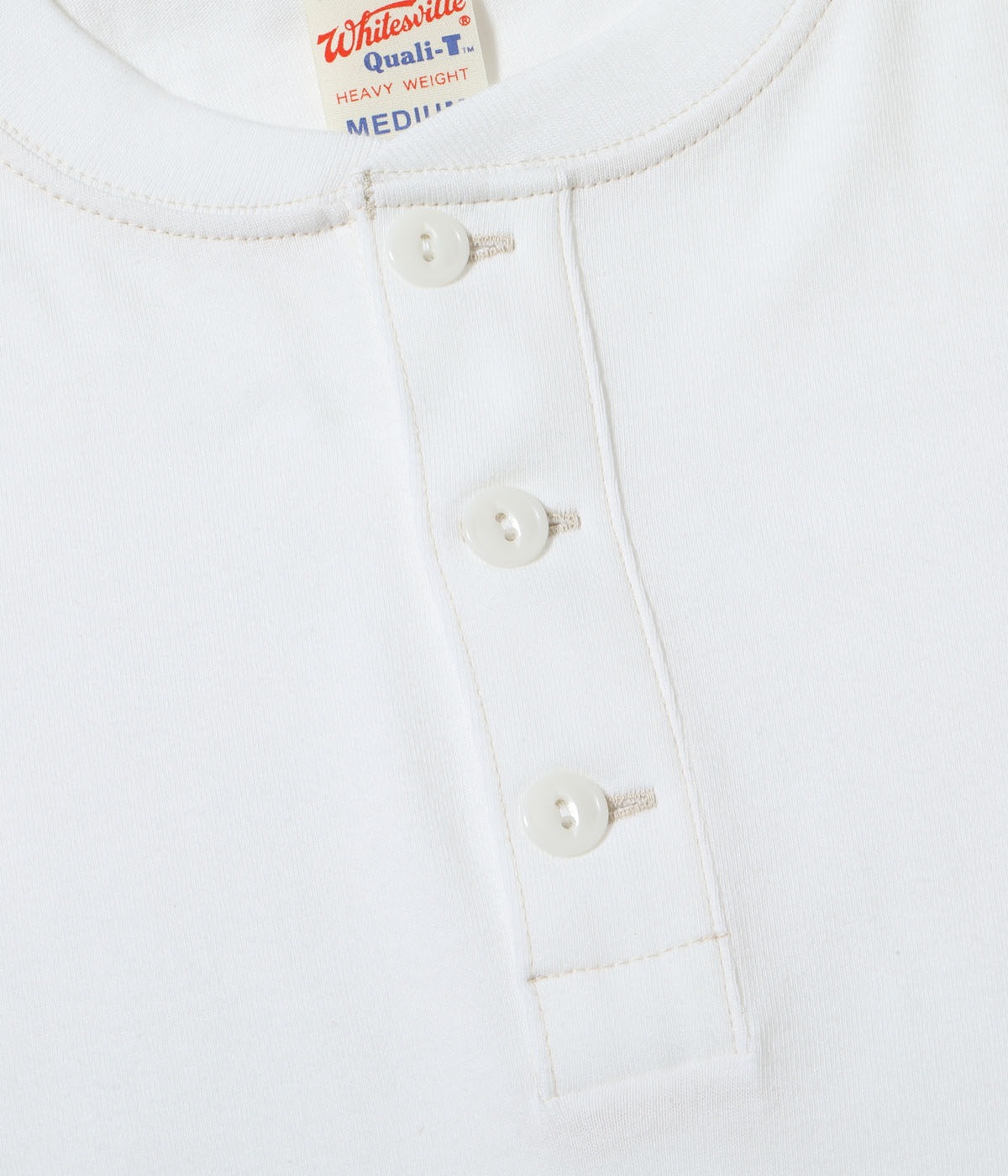 Lot No. WV79681 / WHITESVILLE HENLEY NECK PACK T-SHIRT