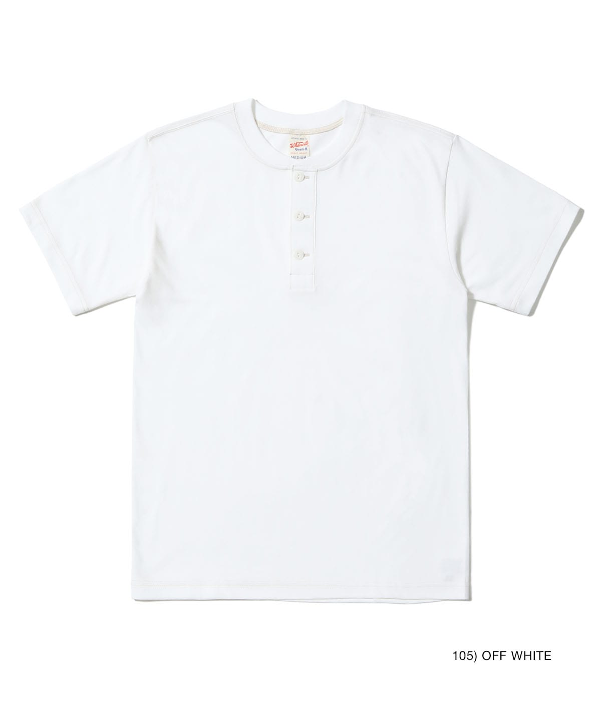 Lot No. WV79681 / WHITESVILLE HENLEY NECK PACK T-SHIRT