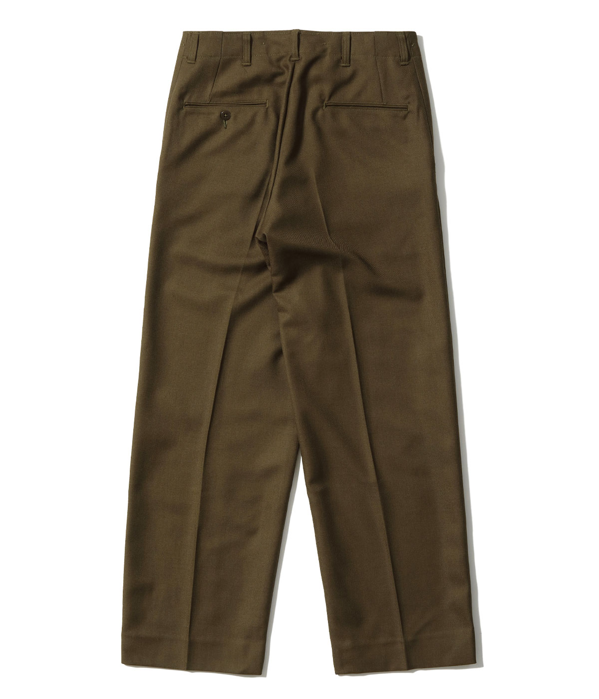 2026ǯ��������ͽ�� / Lot No. BR42670 / TROUSERS, FIELD, WOOL, SERGE, OD33, 18oz. SPECIAL TYPE M-45