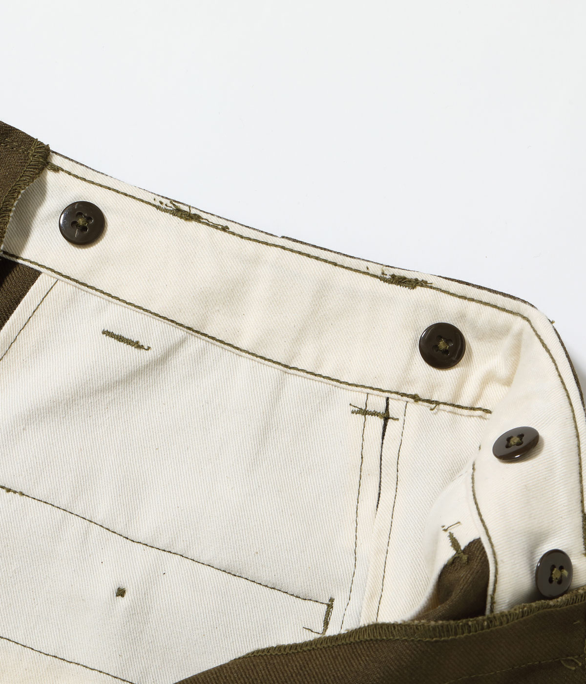 2026ǯ��������ͽ�� / Lot No. BR42670 / TROUSERS, FIELD, WOOL, SERGE, OD33, 18oz. SPECIAL TYPE M-45
