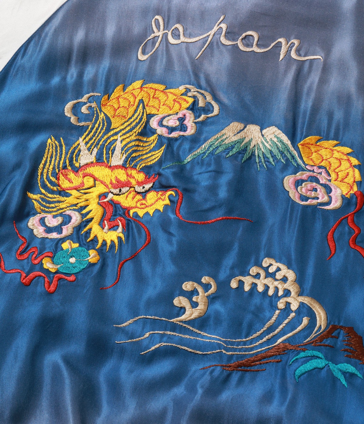 2026ǯ10��6������ / Lot No. TT15976-119 / Early 1950s Style Acetate Souvenir Jacket ��ROARING TIGER�� �� ��GOLD DRAGON�� (AGING MODEL)