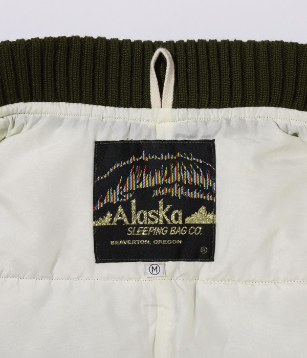 Lot No. AS15218 / ALASKA SLEEPING BAG “NORTHERN LIGHT” DOWN JACKET