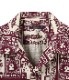 Lot No. SS39096 / COTTON HERRINGBONE OPEN SHIRT HAWAIIAN STAMP