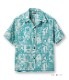 Lot No. SS39096 / COTTON HERRINGBONE OPEN SHIRT HAWAIIAN STAMP