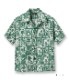 Lot No. SS39096 / COTTON HERRINGBONE OPEN SHIRT HAWAIIAN STAMP