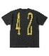 Lot No. MO77704 / MODUCT PIGMENT DYED UNLUCKY NUMBER T-SHIRT (SHORT SLEEVE)