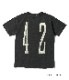 Lot No. MO77704 / MODUCT PIGMENT DYED UNLUCKY NUMBER T-SHIRT (SHORT SLEEVE)