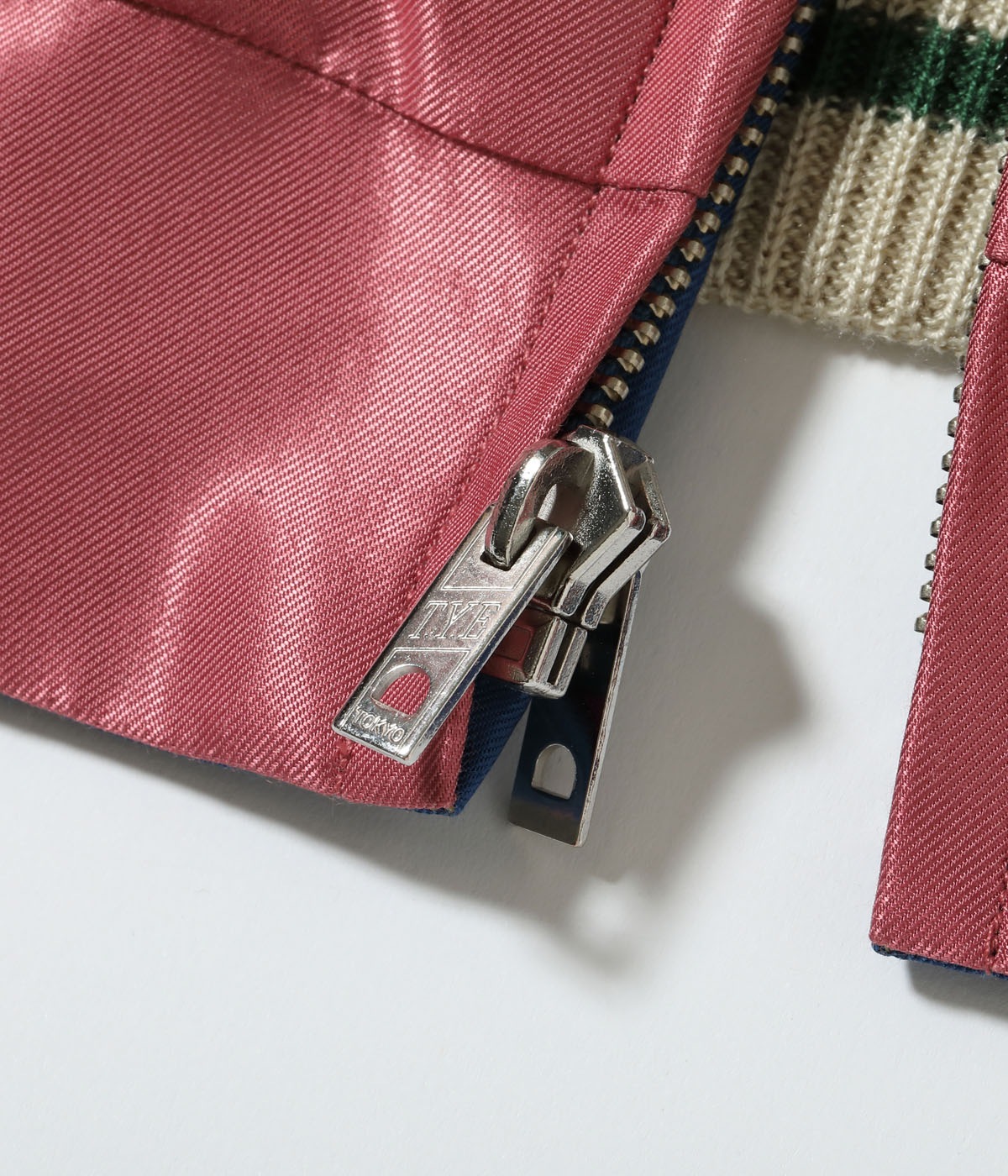 Lot No. TT15682-162 / Early 1950s Style Acetate Souvenir Jacket WHITE EAGLE  LANDSCAPE