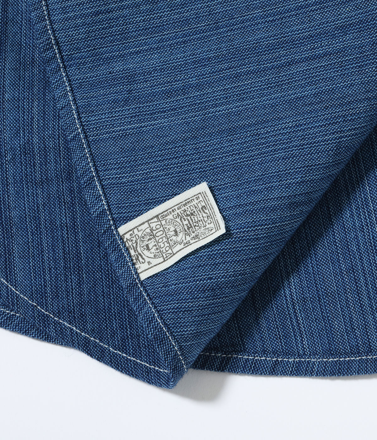 Lot No. SC39512 / FICTION ROMANCE 5oz. RANDOM CHAMBRAY WORK SHIRT