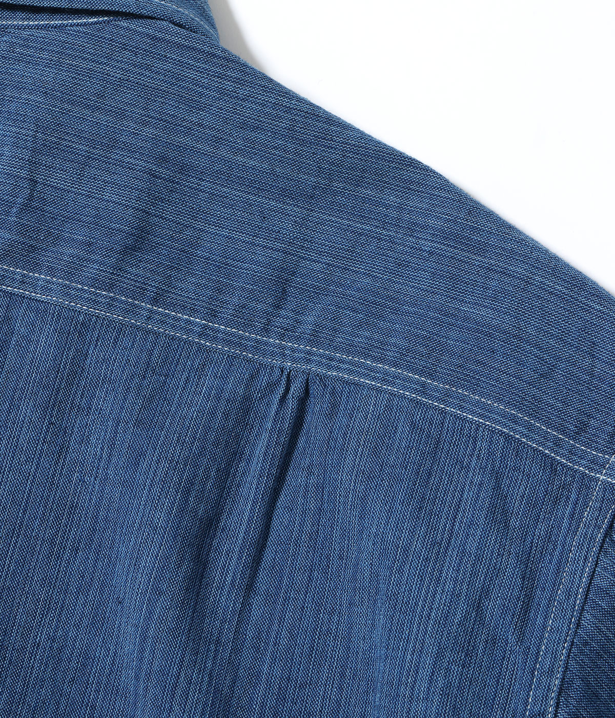 Lot No. SC39512 / FICTION ROMANCE 5oz. RANDOM CHAMBRAY WORK SHIRT